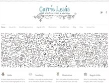 Tablet Screenshot of carrielewis.co.uk